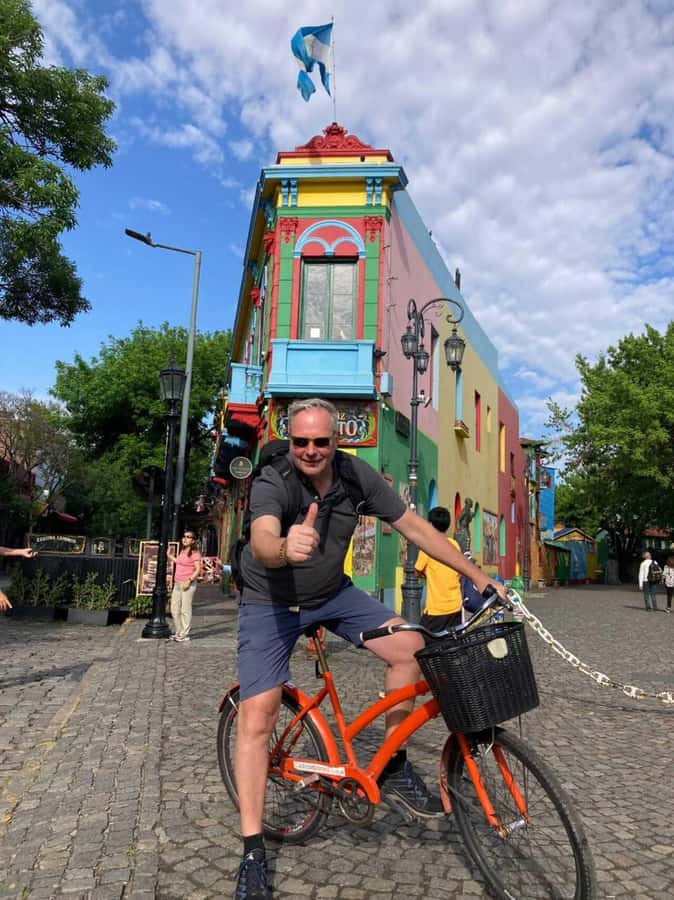 Bike Tour: Buenos Aires to the South (E-Bike) - Parque Lezama and the road toward La Boca