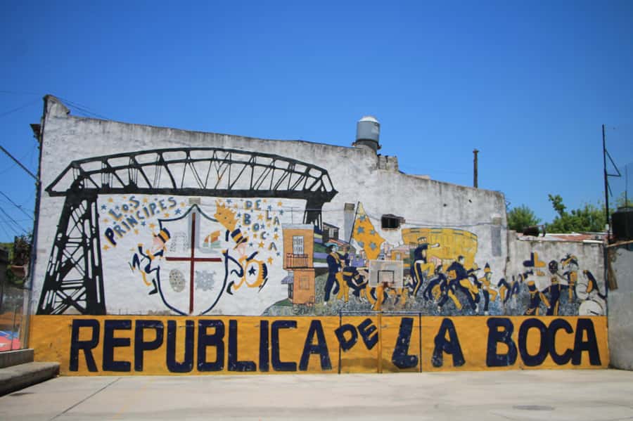 Boca tour: Tango, Soccer, Art and Immigration - Key points about the La Boca walk