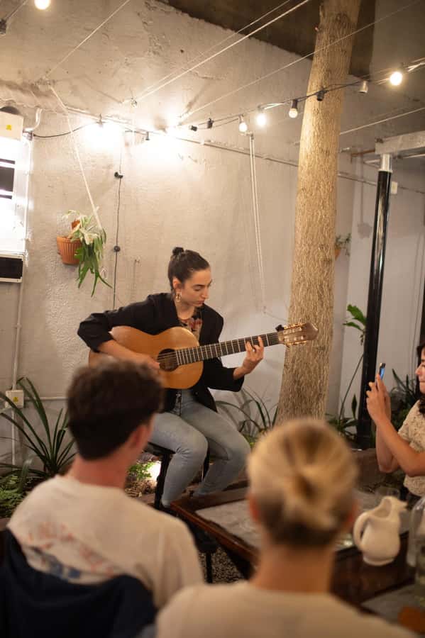 Buenos Aires: Authentic Argentine Asado BBQ with Live Music - Arriving at the grill and settling in