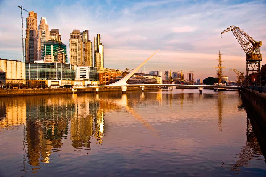 Buenos Aires City Tour with Luxury Lunch - Puerto Madero and the newer waterfront