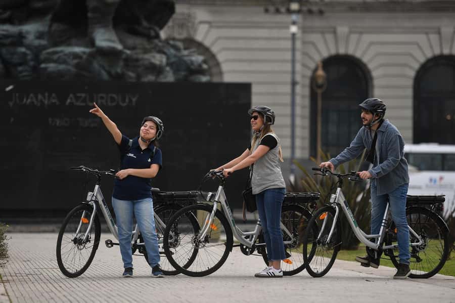 Buenos Aires: E-Bike Tour in the North Circuit of Buenos Aires - Floralis Genérica and the Palermo park zone