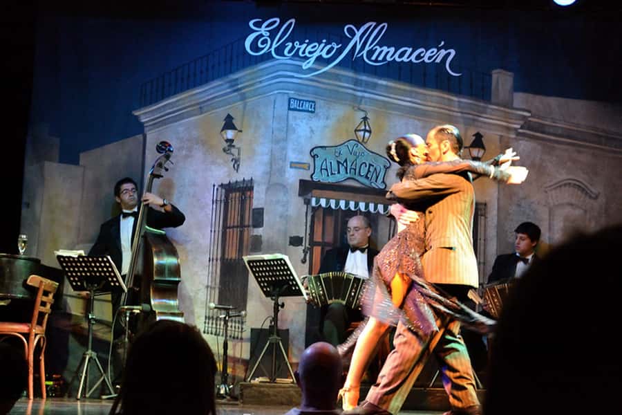 Buenos Aires: El Viejo Almacen Tango Show & optional Dinner - A tango evening in old San Telmo