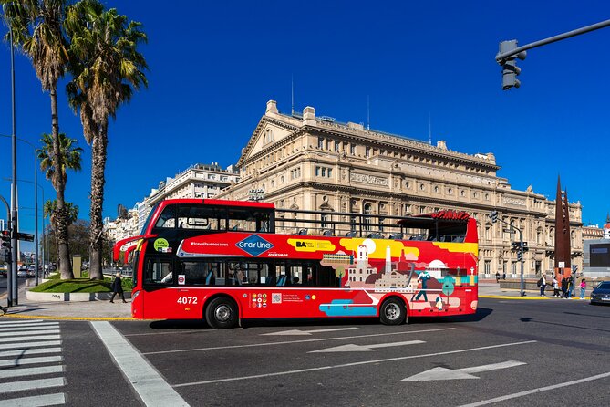 Buenos Aires Hop-On Hop-Off Bus, Free Walking Tours & Discounts - Start downtown at Diagonal Norte and Congreso