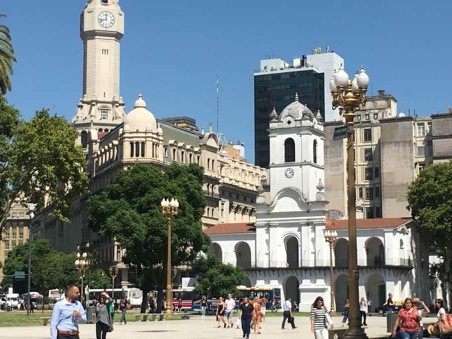Buenos Aires:Small Group Tour AM & Sunset Open Bar Cruise PM - Key points at a glance