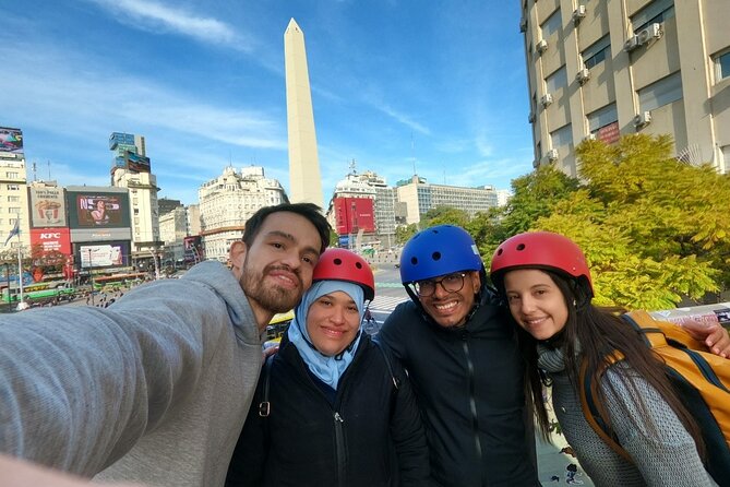 Electric Scooter Tour: North Buenos Aires - The Obelisk, Buenos Aires in one landmark