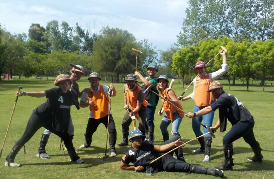From Buenos Aires: Polo Match, Lesson, and BBQ Day-Trip - Riding a polo horse for the first time