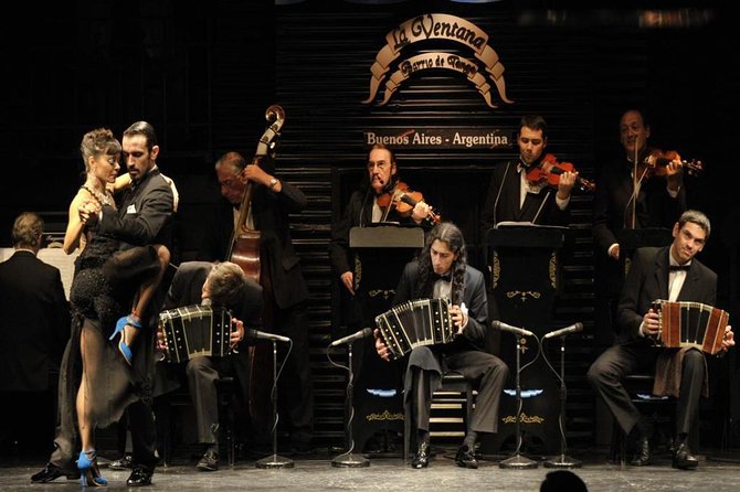 La Ventana Tango Show & Dinner with Optional Classic Bus Ride - Dinner or Show Only?
