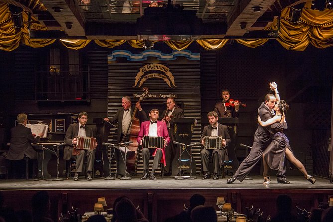 La Ventana Tango Show in Buenos Aires - Dinner from empanadas to dulce de leche