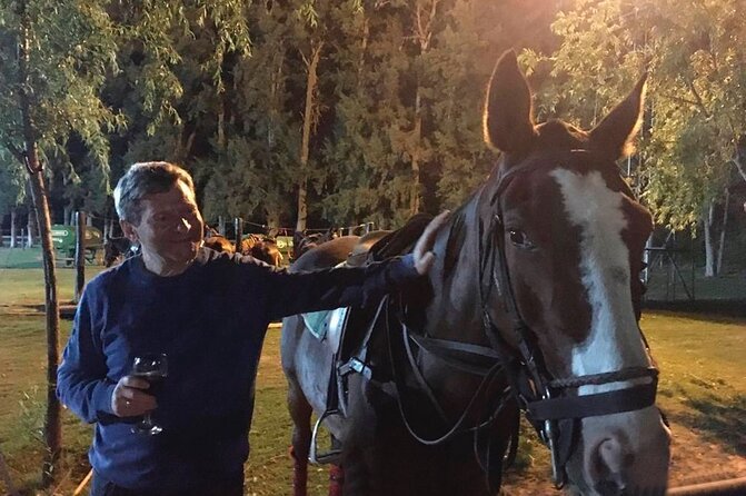 Polo Under the Stars and Argentine BBQ Evening Venue from Buenos Aires - Meeting the horses at the pony line