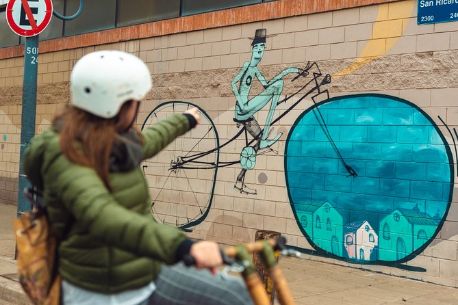 Private Off the Beaten Path: Hidden Urban Art Bike Tour - Calle Lanín, where a gray street gained a new voice