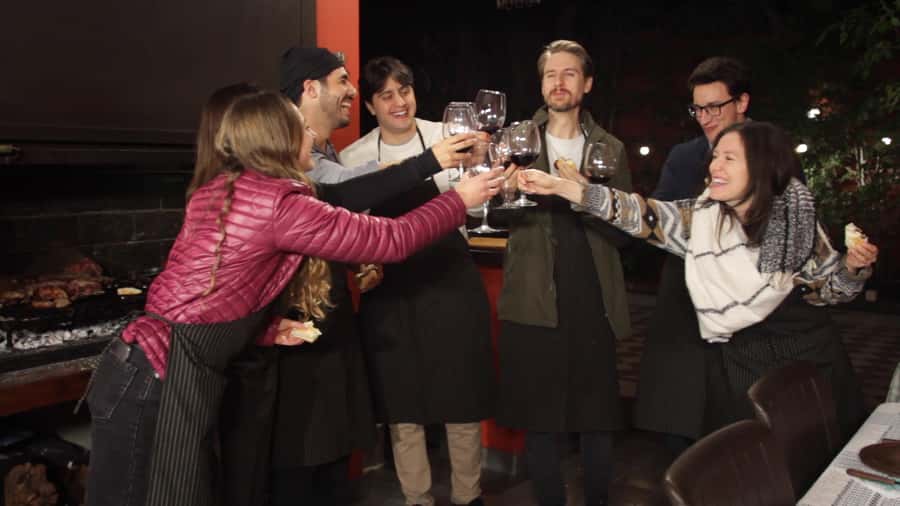 Secrets of Asado in Buenos Asado, BBQ and Dinner - Dessert from Sacha’s mother