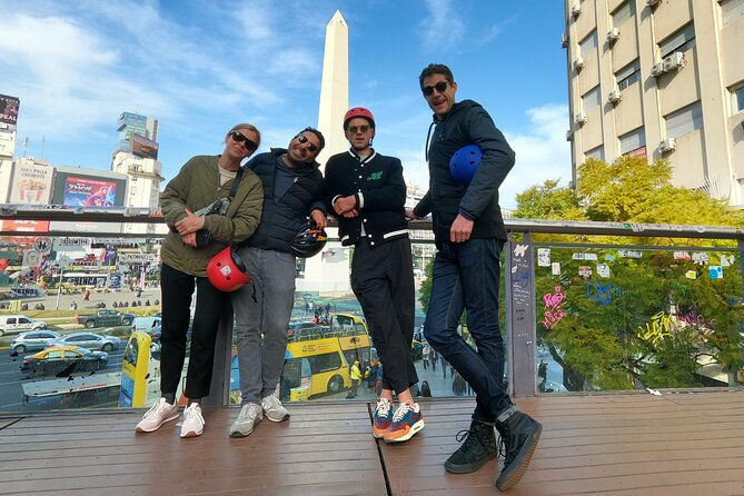 Tour Buenos Aires in one day on Electric Scooters - Pink politics at the Casa Rosada area
