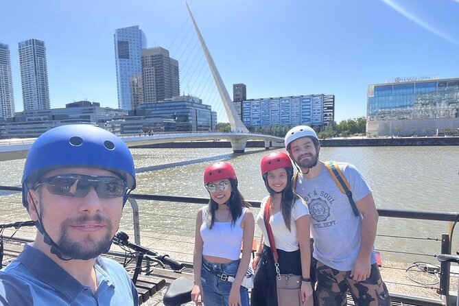 Tour Buenos Aires in one day on Electric Scooters - Recoleta Cemetery and the Basilica del Pilar