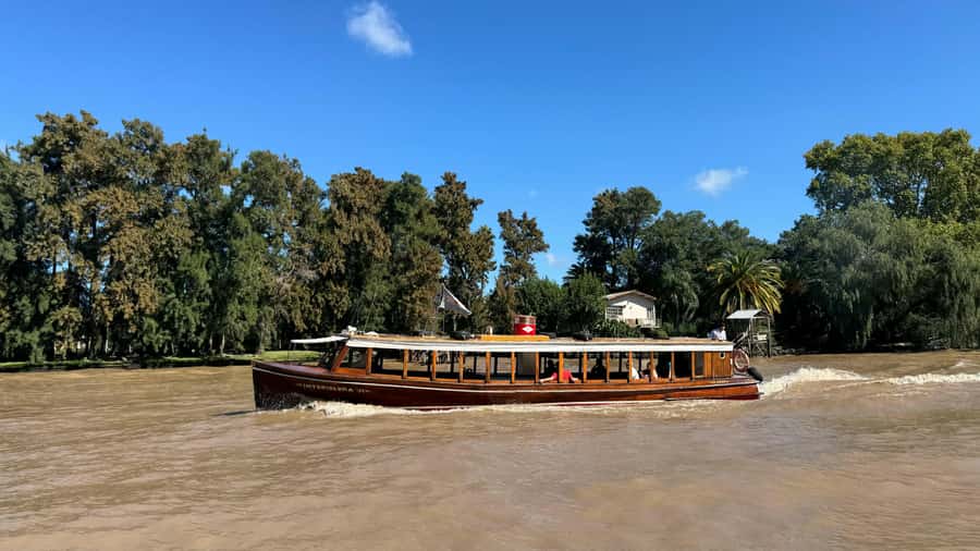 Unique Tigre and Delta Private Day Cruise Navegation - What the 1.5-hour boat ride feels like
